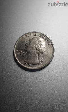 ربع دولار أمريكي ١٩٧٧ لهواة جمع العملات 0