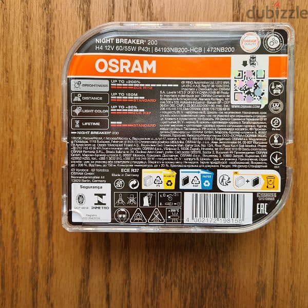 Osram Night breaker 200 H4 led 1