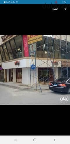 محل للإيجار في رشدي شارع أبوقير ناصيه 4 أبواب ، للبرندات