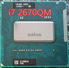 Intel Core i7 2670QM  بروسيسورات لاب توب 0