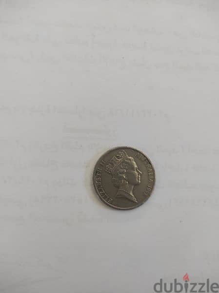 ١٠ سنت استرالي عام ١٩٩٨ 1