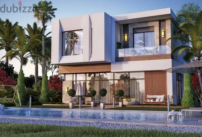standalone villa  425m + Garden : 280m compound zayard villa new zayed 1