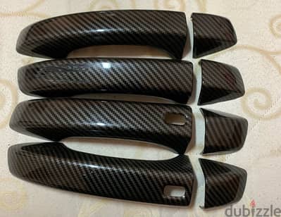 مقابض كاربون للعربية Carbon Fiber handles