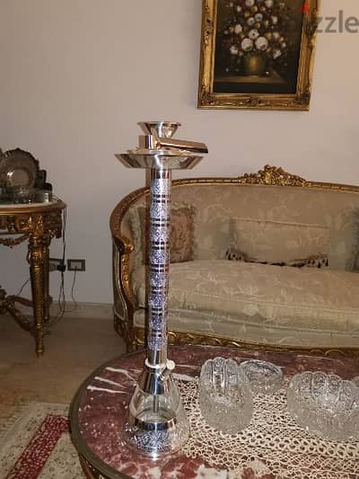 silver shisha Lebanon  siom brand