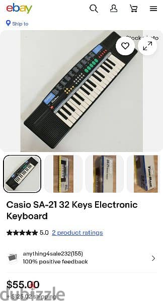 بيانو موديل SA_21  32 keys electronic keyboared 2