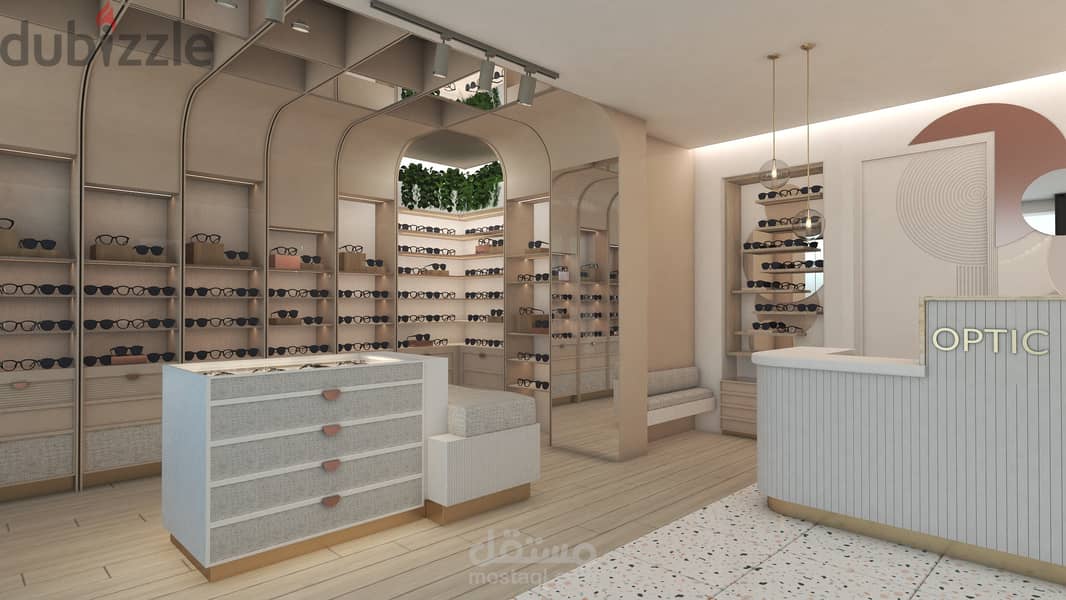 A commercial store with an area of 51 square meters, facing the plaza ...
