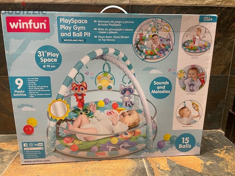 baby space activity gym 0