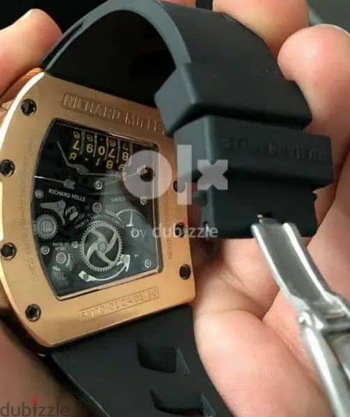 Richard mille mirror original Italy imported 
sapphire crystal 3