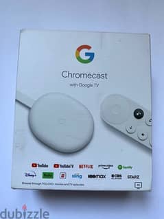 Chromecast with google tv 4k 0