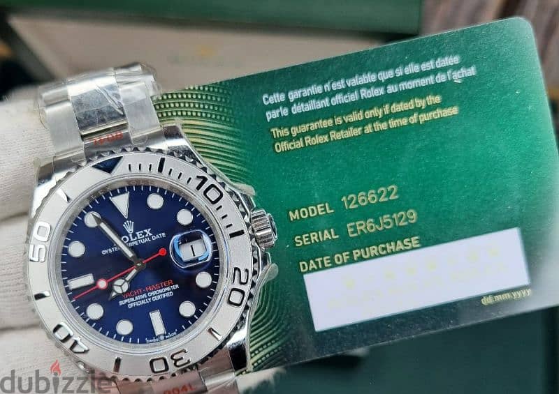 Rolex yachtmaster 1mirror original 
Italy imported 
sapphire crystal 3