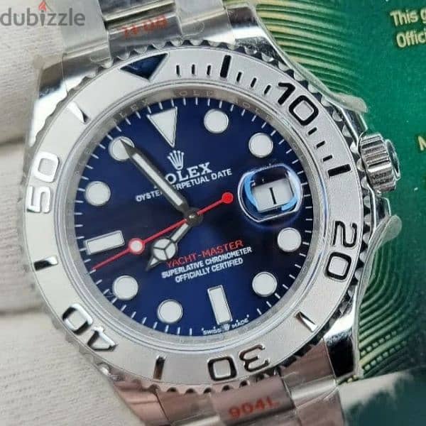 Rolex yachtmaster 1mirror original 
Italy imported 
sapphire crystal 4