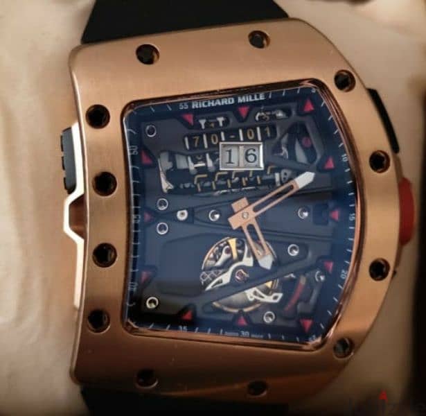 Richard Mille  mirror original 
Italy imported 
sapphire crystal 1