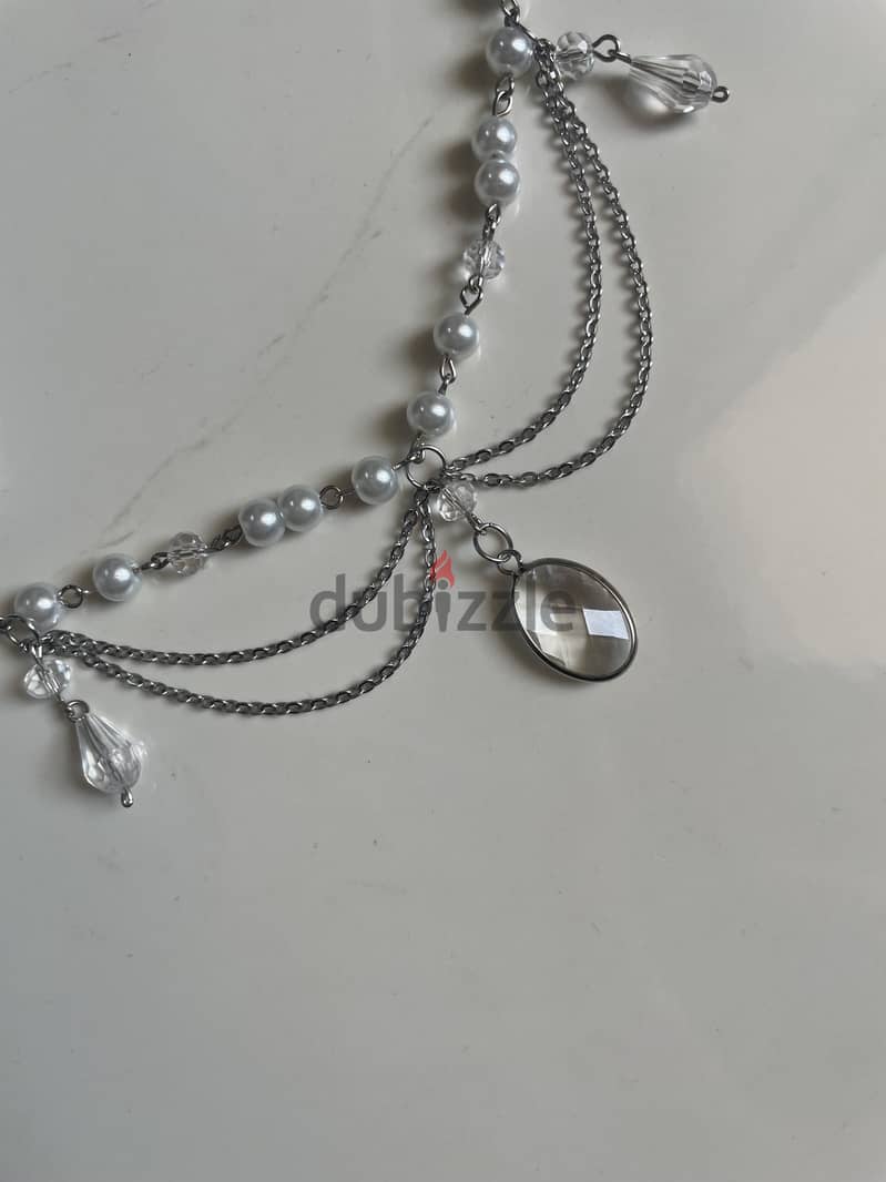 Princess style pearl necklace 0