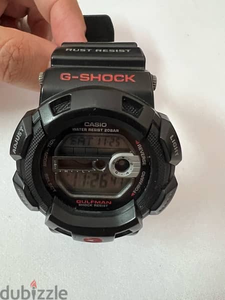 casio g-shock gulfman G-9100-1DR 11