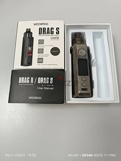 drag s vape with converter