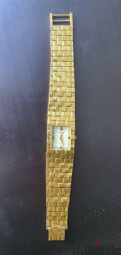 ساعة روماندويل مطلية بالذهب ١٠ ميكرون