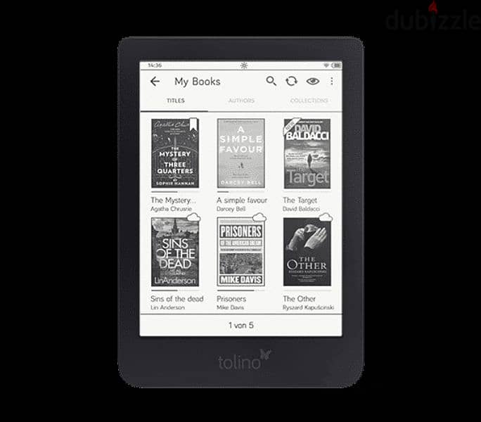 Tolino Shine 3 eBook Reader Touchscreen 8 GB Black - E-Reader