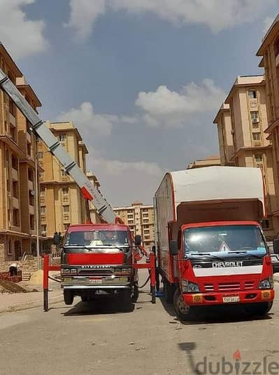 شركة الحمد لنقل ورفع العفش، ونش رفع الاثاث، داخل حلوان