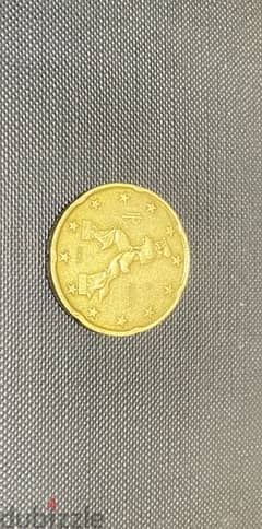 20 Euro Cent Coin from 2002 for sell