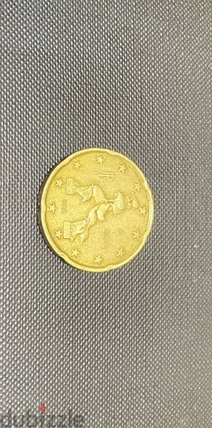 20 Euro Cent Coin from 2002 for sell 0