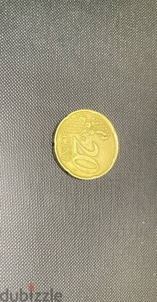 20 Euro Cent Coin from 2002 for sell 1