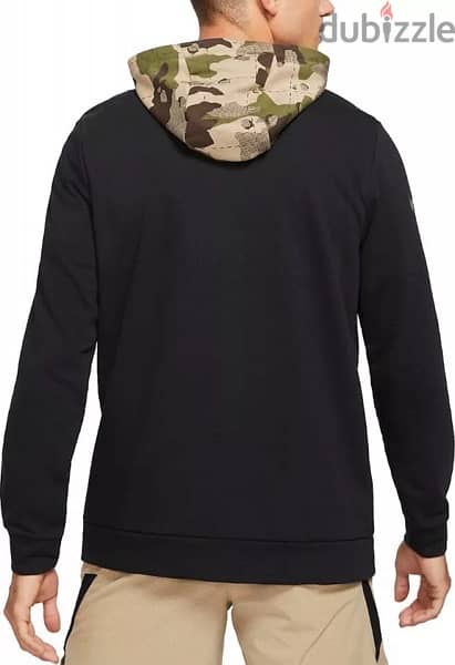 Hooded sweatshirt Nike Dri-FIT Men s Full-Zip Camo Training Hoodie 1