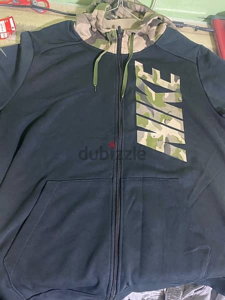 Hooded sweatshirt Nike Dri-FIT Men s Full-Zip Camo Training Hoodie 3