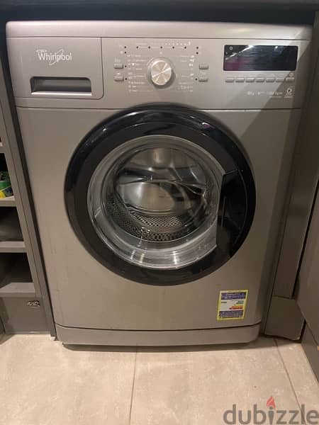 whirlpool 8kg washing machine 0