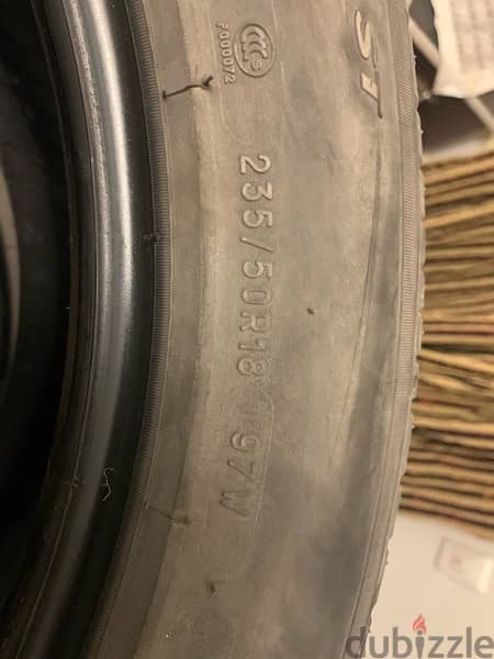 Tyres 235/50/18 1