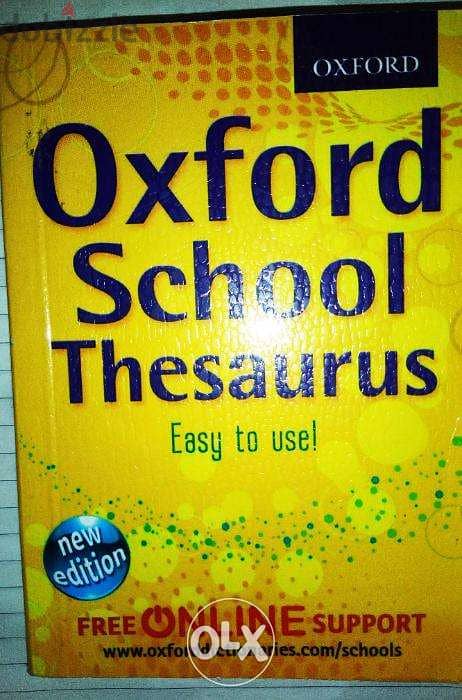 Oxford School Thesaurus 0