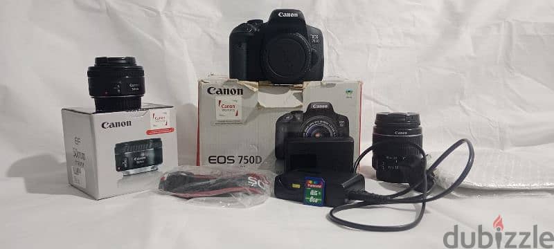 Canon d750 كانون 0