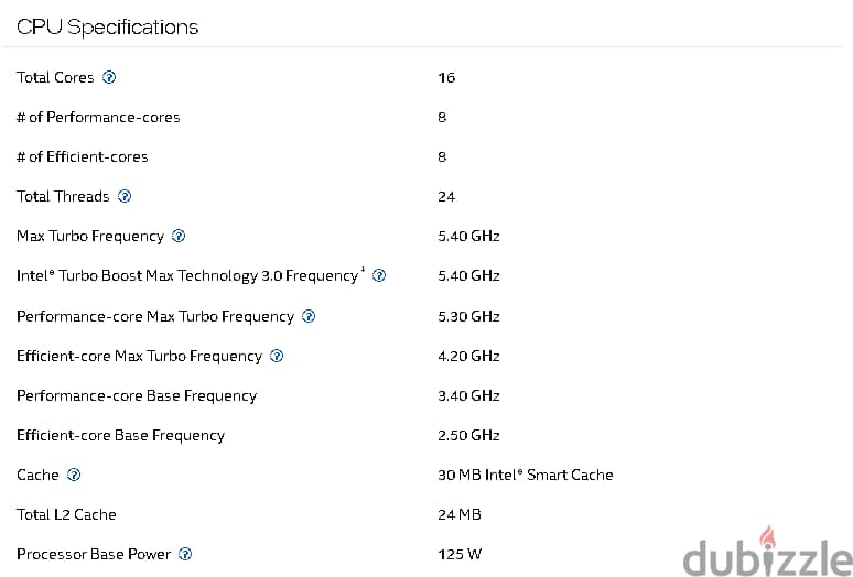 Intel Core i7-13700KF processor 30 MB Smart Cache