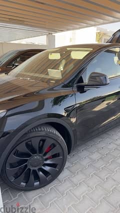Tesla model y performance - enhanced auto pilot 0