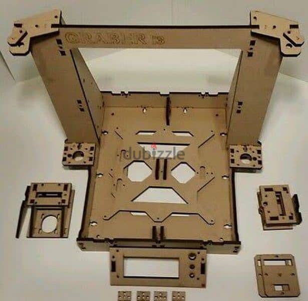 3D printer Frame Gaberi3 6mm Plywood Kit 1