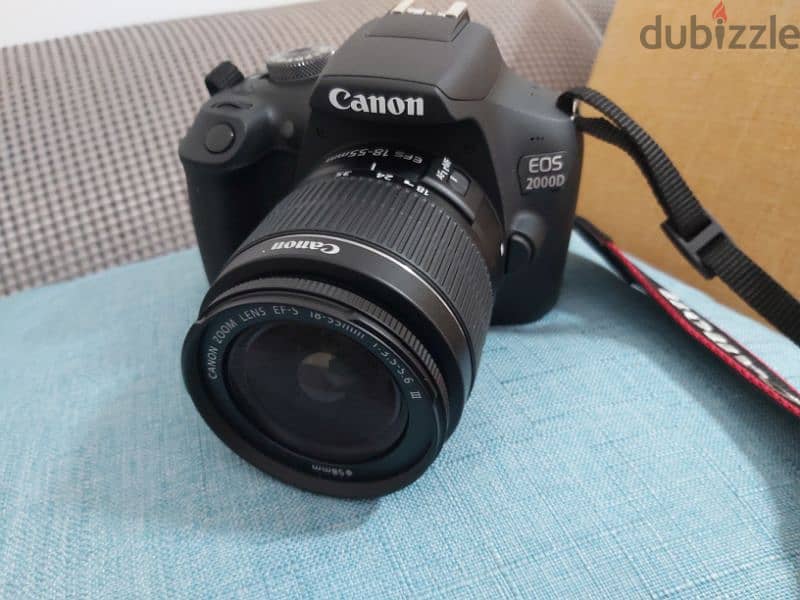 Camera Canon 2000D for sale+memory+Bag 1