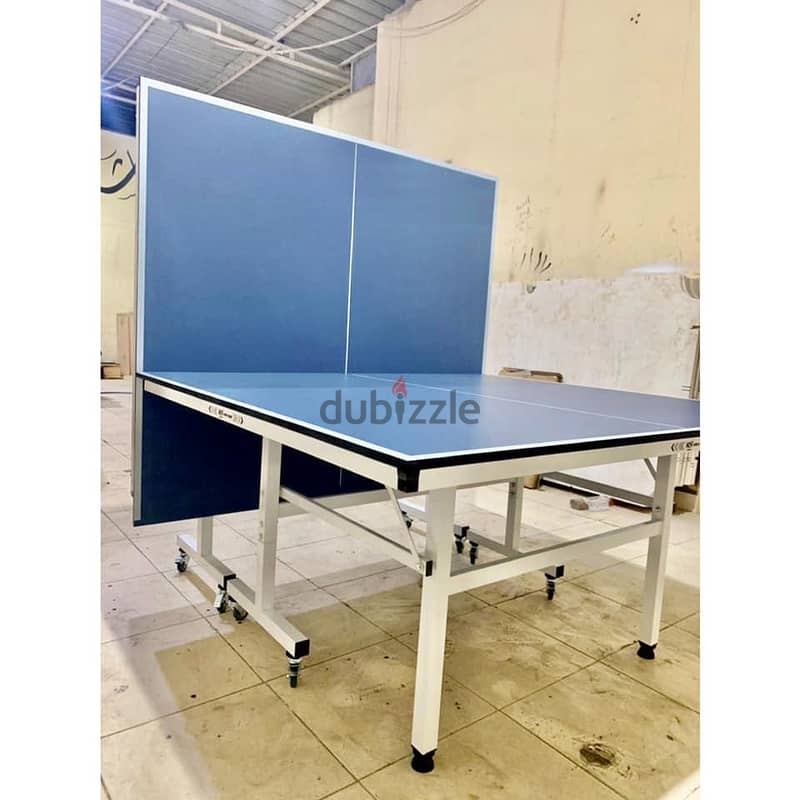 (k. s) super pawer Table Tennis Table - Indoor - Blue 0