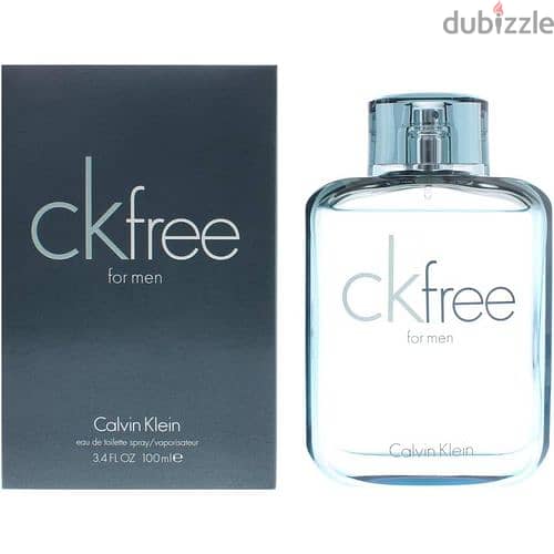 New (Sealed) 100ml. Calvin Klein CK Free - Eau De Toilette For Men 1