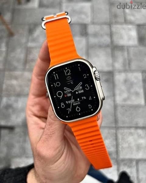 x8 Ultra Max Smartwatch (Orange) 1