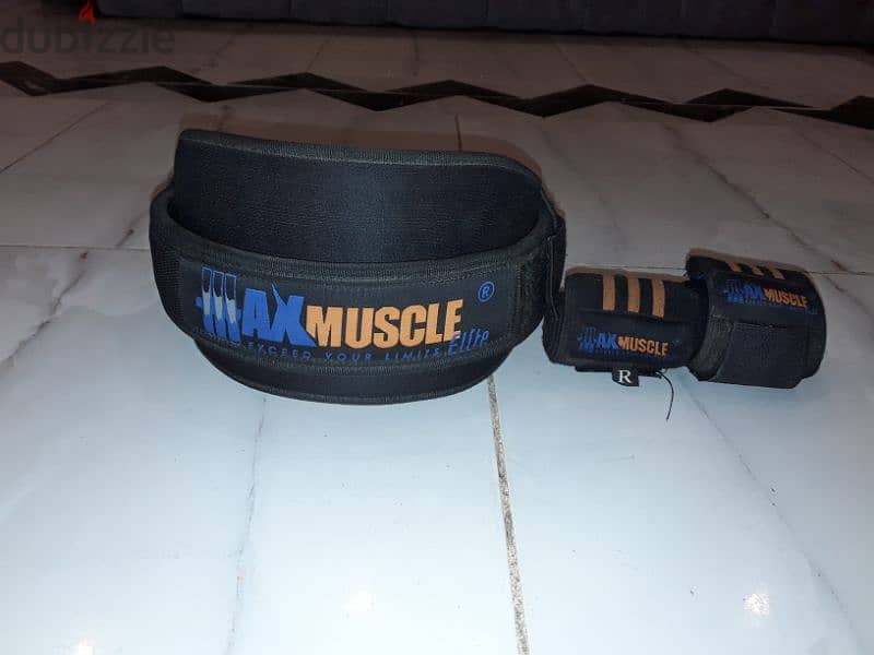 حزام جيم وشداد من Max muscle 0