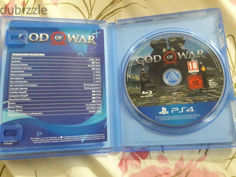 لعبه God of war 4