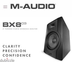 M-audio bx8 d3 مونيتور ام اوديو