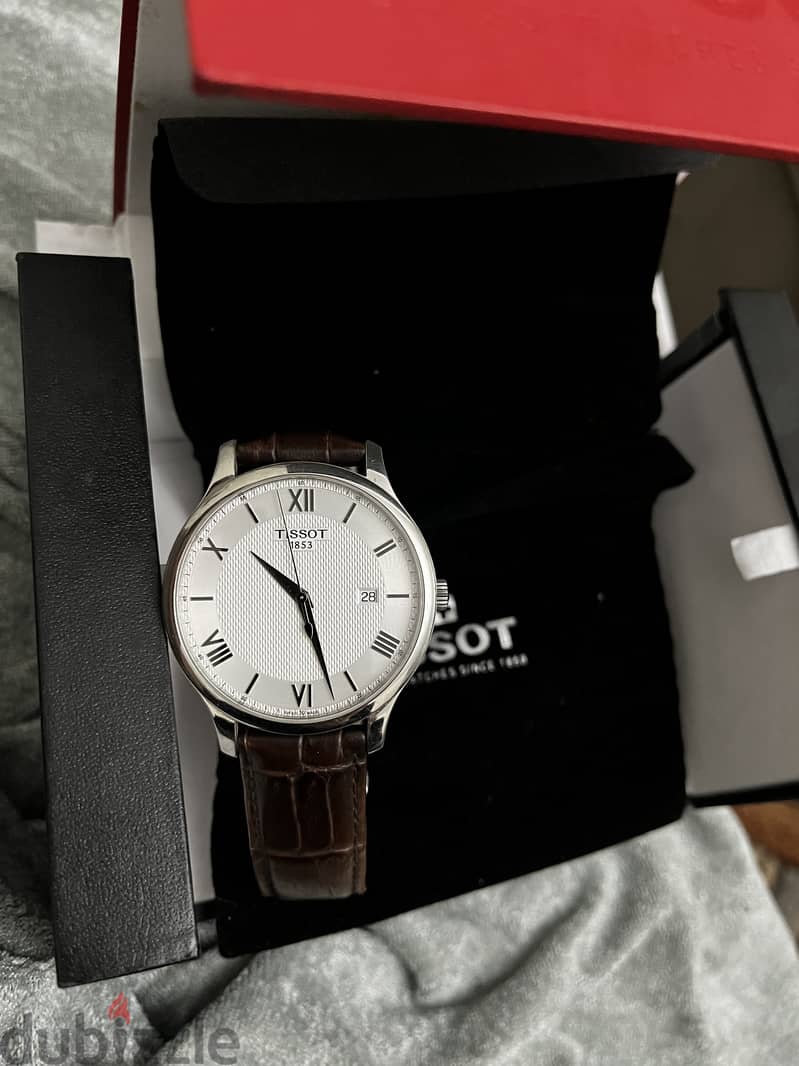 Tissot original leather band with original box 0