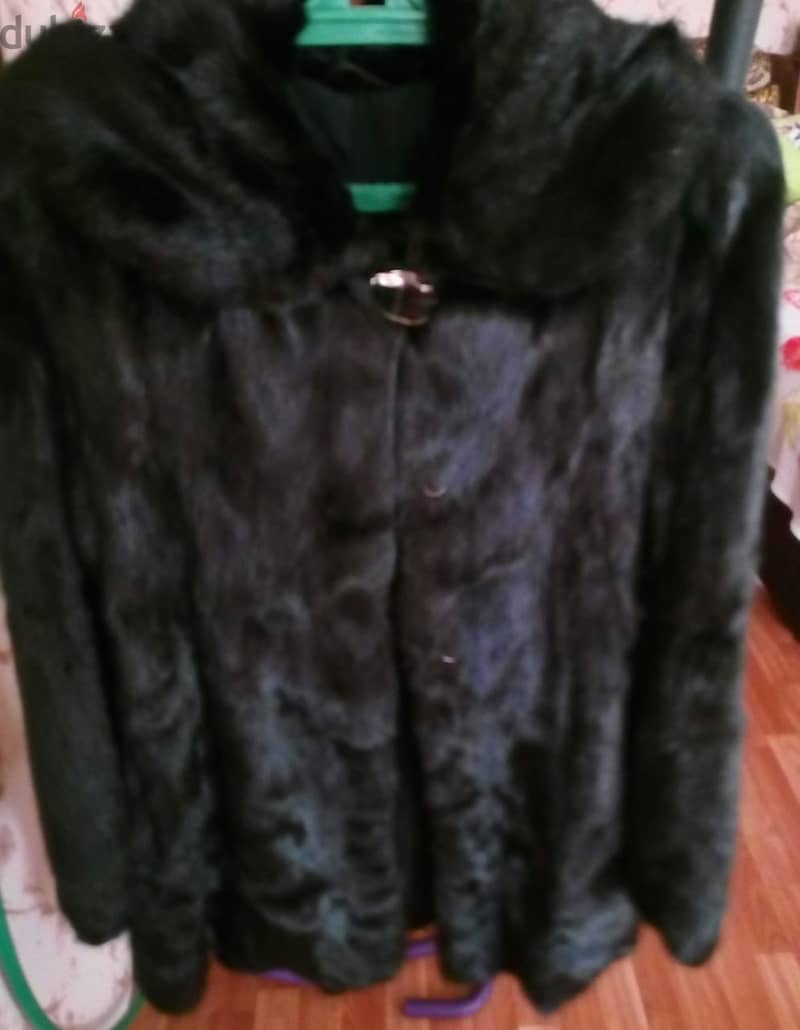 (تم تخفيض السعر لسرعة البيع) بالطو فرو منك Mink fur coat 1