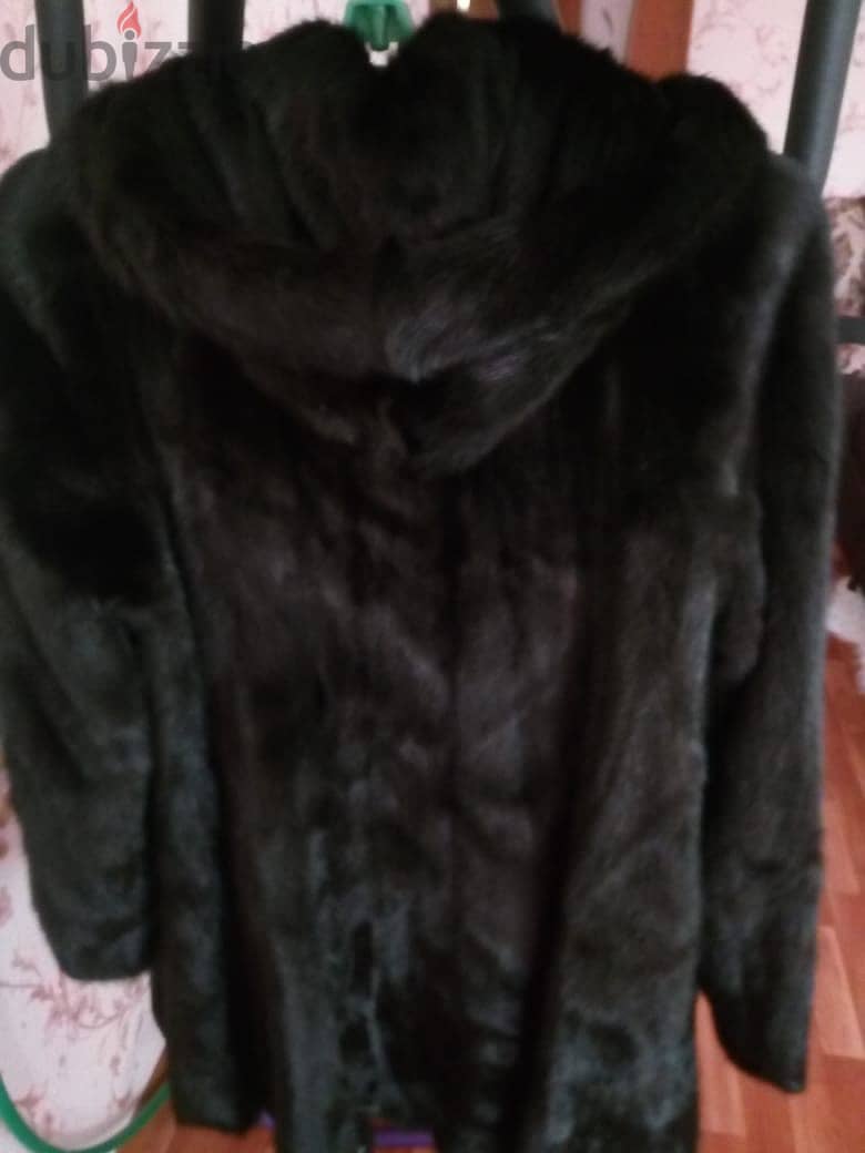 (تم تخفيض السعر لسرعة البيع) بالطو فرو منك Mink fur coat 2