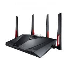 ASUS RT-AC88U Wi-Fi AC3100 Router - 5GHZ only - 8 Gigabit LAN ports 1