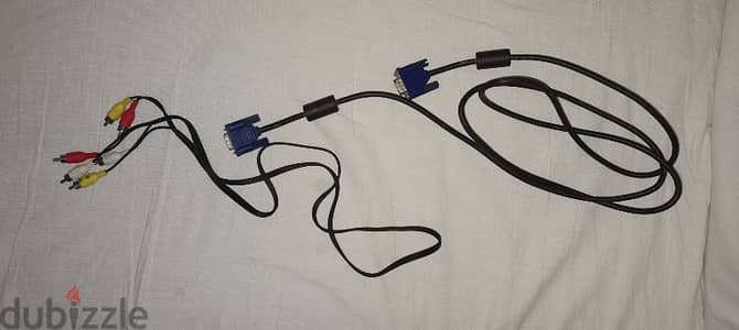adsl splitter ، vga cable, audio video cable