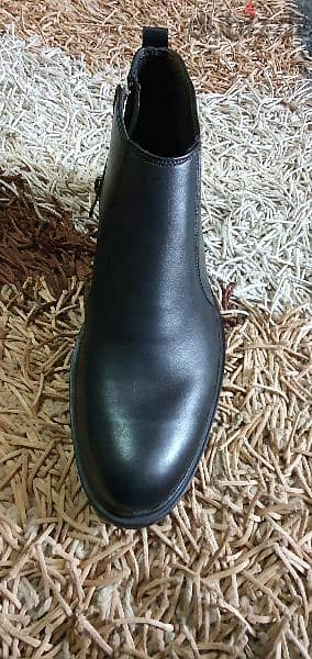 Leather half boots 6