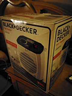 Black + Decker fan heater