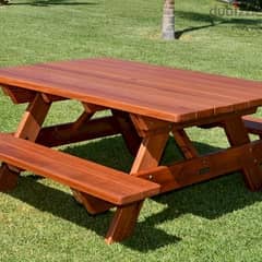 Wooden Picnic Table 0