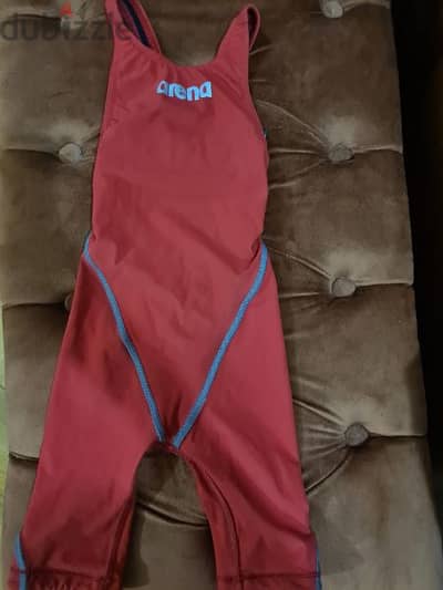 2 red arena race swimsuit